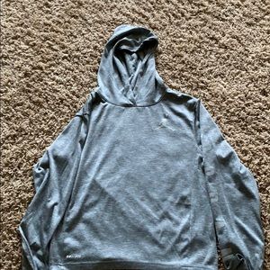 Gray Air Jordan long sleeve